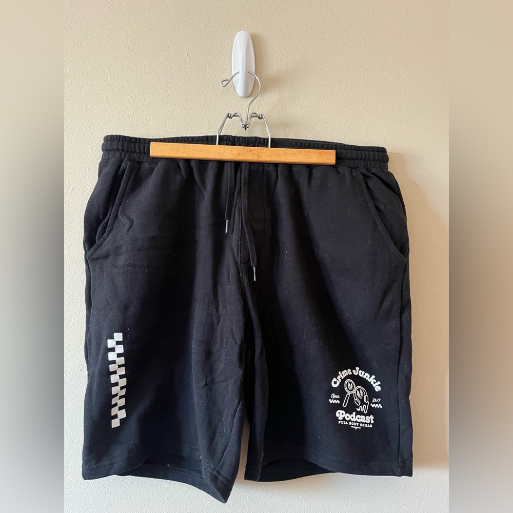 Crime Junkie Podcast Drawstring Sweat Shorts